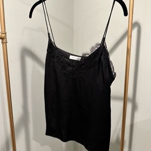 ANINE BING Silk & Lace Camisole